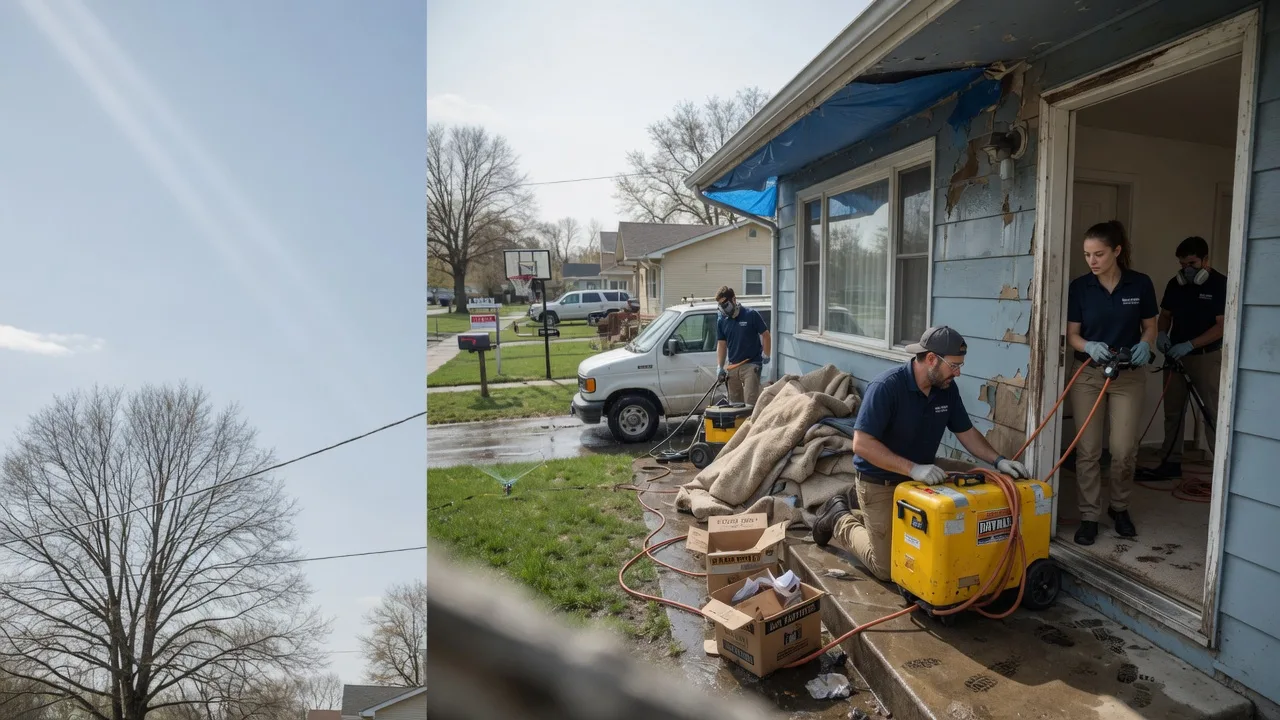 Basement Flood Cleanup in Greeley, PA near me